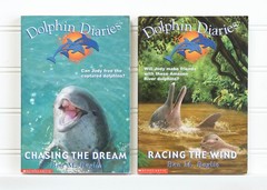 DOLPHIN DIARIES Complete Series Lot of 10 (#1-10) Set Paperback Books Ages 8-12