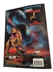 DINO RRAWRR! Dinosaurs Coloring/Activity Book with Tear/Share Pages 🆕🆓 ship!