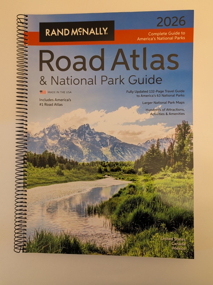 2026 Rand McNally Road Atlas & National Park Guide Other by Rand McNally