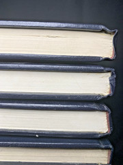 Lot of 10 Agatha Christie Bantam Mystery Collection Black Leatherette Books HC