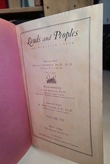 Lands and Peoples The World in Color Set of 5 Hardcover Volumes Grolier
