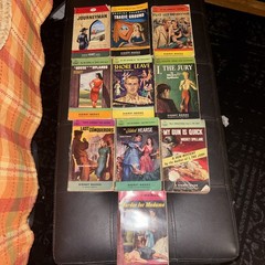 LOT of 10 Vintage Novels Signet 1940s-50s Some 1st Editions. Some Reader Copies