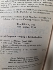 Crystal Spirit Michael G. Smith Paperback Crystals Spirituality 1990 1st Edition