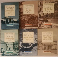 Panorama Colorslide Tour 1960 Books And Record Slides lot of 12 vintage