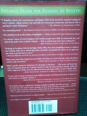 Reasons to Believe: How to Understand Explain and Defend the Catholic Faith~Hahn