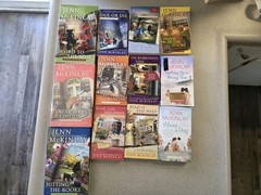 Jenn McKinlay Lot Of 12 Books. 10 Library Lovers Mysteries And 2 Bluff Romance