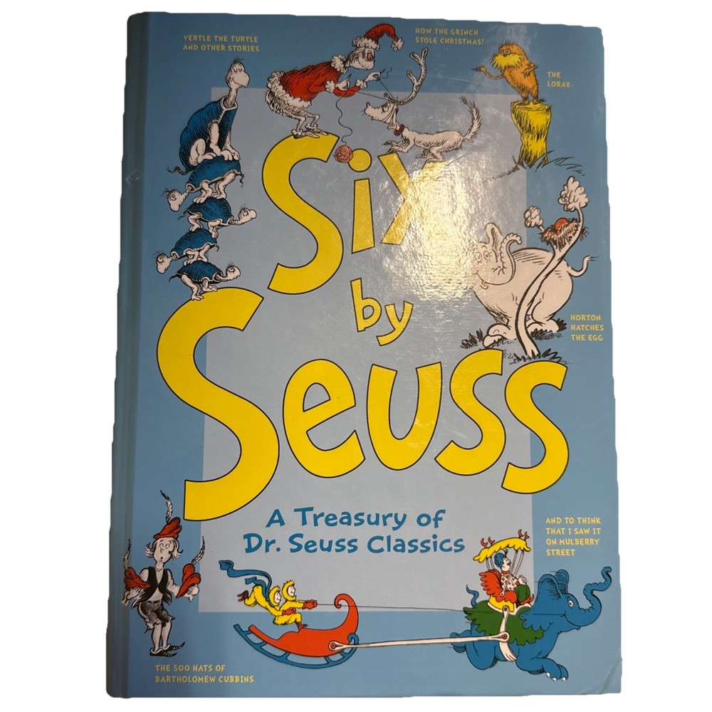 Six by Seuss by Seuss (1991, Hardcover)