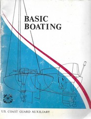 Basic Boating US Coast Guard Auxiliary 3 Lesson Boating Course 1979 Pb Illus