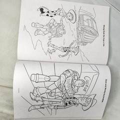 Toy Story Woody Buzz Lightyear Disney Pixar Activity Color Coloring Book bendon