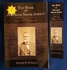 NEW SIGNED: Day Book of Jeremiah Smith Jewett : Volume One January 1, 1854 -…