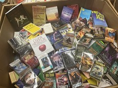 10 Pound Book Lot: Choose Your Genre-Fiction Nonfiction Kids Self-Help History