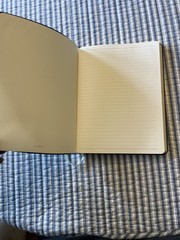 Gallery Leather Journal Desk Journal Plum Purple Gilt Edges Lined Pages