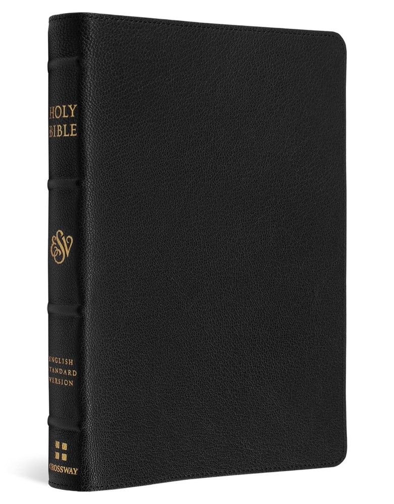 ESV Heirloom Bible – Alpha Edition (Goatskin Leather / Black) – Brand New!