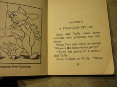 MISSING FIRST 36 NUMBERED PAGES Tom And Jerry BLB Under The Big Top Paperback