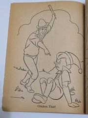 Vintage Happy Days Big Coloring Book 320 Pages Children’s Activity