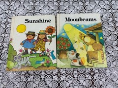 Vintage Houghton Mifflin Books Sunshine Moonbeams 1981 Elementary Lot