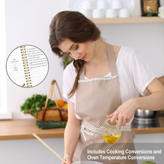 Recipe Book to Write in Your Own Recipes – Blank Recipe Book Cookbook, Hardcover