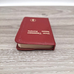 Mini New Testament Of Our Lord and Saviour Jesus Christ Psalms Proverbs 1970