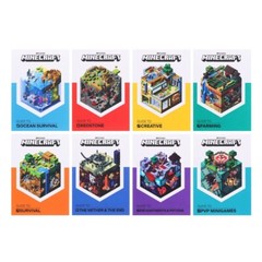 Minecraft Guides 8 Books Collection Paperback Set – Ages 6+–By Mojang AB