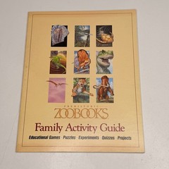Prehistoric ZOOBOOKS 1989 First Edition Family Guide Case Book Set 1-10 Poster