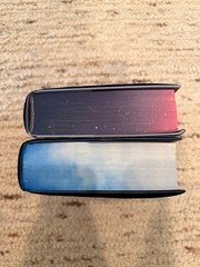 Waterstones Exclusive Dire Bound & Fury Bound Deluxe HC Set Sprayed Edges