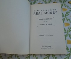 REAL MONEY, MAD MONEY, GETTING BACK TO EVEN BY JAMES J. CRAMER LOT OF 3 BOOKS