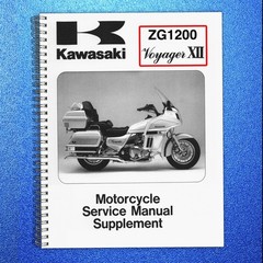 KAWASAKI ZG1200 Voyager XII Service Manual Supplement – LOOP BIND – COVERS