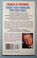 Three Steps Forward, Two Steps Back by Charles R. Swindoll (Paperback, 1980) New