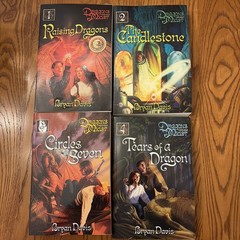 Bryan Davis Dragons In Our Midst Complete Series Lot of 4 (#1-4) Set PB
