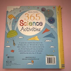 Usborne Activities 365 Science Activities Spiral Bound Illustrated Ages 4-8