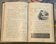 CATHOLIC NATIONAL READERS NEW PRIMER 1889 Benzinger Bros. by Rev Richard Gilmour