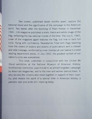 United We Stand Flying the American Flag Book