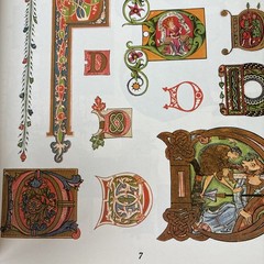 Illuminated Initials in Full Color: 548 Designs (Dover Pictor – VERY GOOD