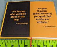 Little Gold Book of YES! Attitude: Hardcover Book By Jeffrey Gitomer