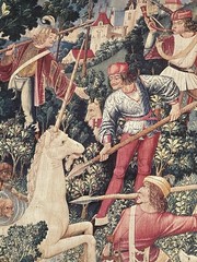 The Unicorn Tapestries by Margaret B. Freeman Hardcover Table Book Large