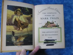 LOT OF 12 ANTIQUE THE COMPLETE WORKS OF MARK TWAIN #1-4, 9-11, 14-18 HC 1917