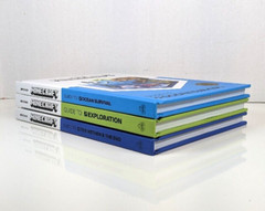 Set of 3 MINECRAFT Guides by Mojang AB HC~Ocean Survival~Expoloration~The Nether
