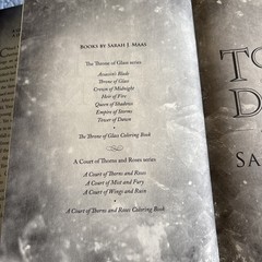 Throne of Glass TOWER OF DAWN Sarah J Maas HCDJ First Edition READ