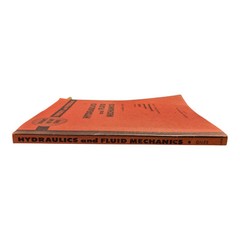 Theory and Problems of Hydraulics and Fluid Mechanics 1956 PB Schaum’s Series
