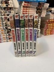 Claymore Manga Shonen Jump Advanced Books Norihiro Yagi – Lot of 6- #1,2,3,5,6,7