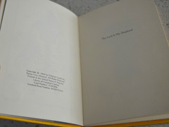 Betsey Clark Book The LORD Is My Shepherd 1969 Scriptures w/Dust Cover 4x 6 1/4″