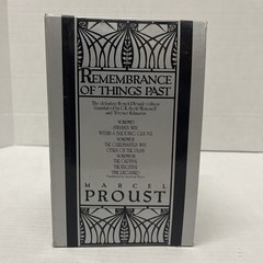Marcel Proust Remembrance of Things Past 3 Volume Set Paperback Slipcase 1982