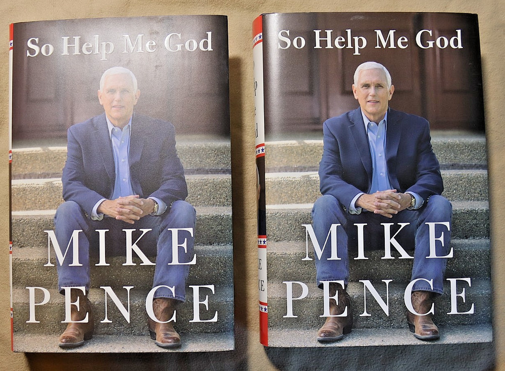 Mike Pence So Help Me God SIGNED Edition of First Edition & STANDARD First Edit.