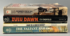 War Military Combat Vintage Paperbacks Fiction Non-Fiction Assorted Lot of 12