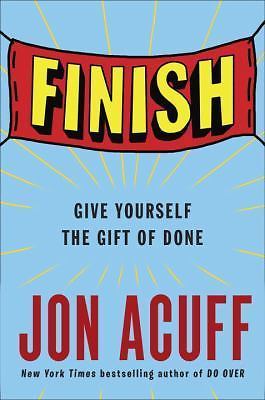 Finish: Give Yourself the Gift of Done – 9781591847625, Jon Acuff, hardcover