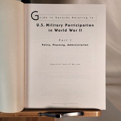 Guide to Records Relating to U.S. Military Participation in World War II