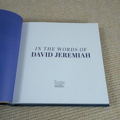 In the Words of David Jeremiah Hardcover Book 2025 Turning Point New