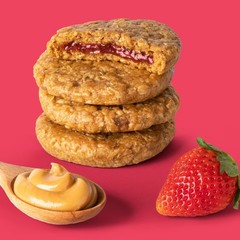 Bobo’S Pb&Js, Peanut Butter Oat Crust with Strawberry Filling, 5 Pack of 2.1Oz O