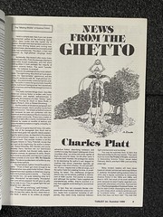 FANZINE Thrust SCIENCE FICTION FANTASY Review #34 Summer 1989 Platt illustrated