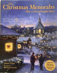 The Christmas Menorahs How a Town Fought Hate paperback by Janice Cohn